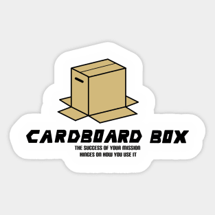 Cardboard Box Sticker